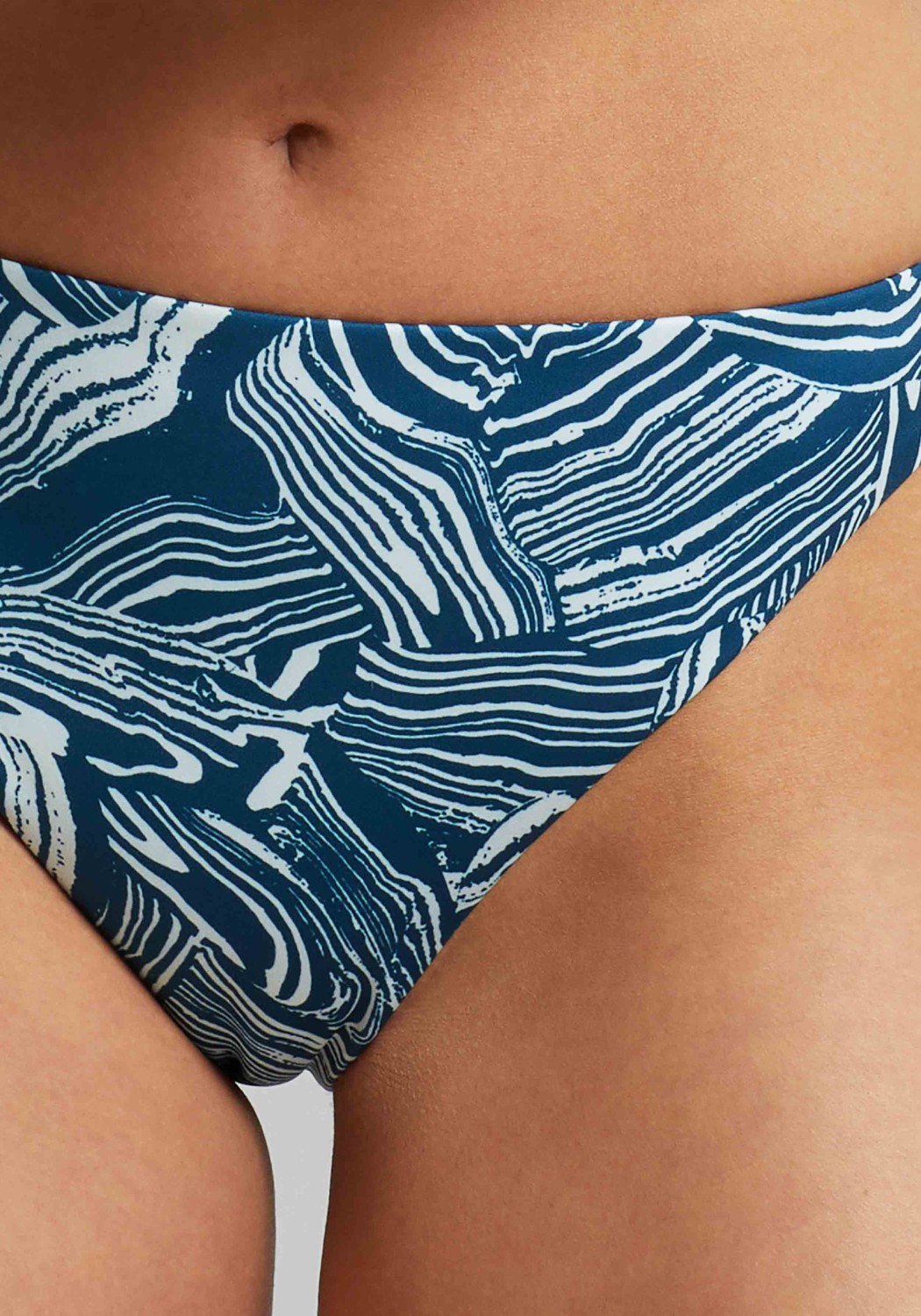 Dedicated Bikini Bottom Sanda Clay Swirl Blue