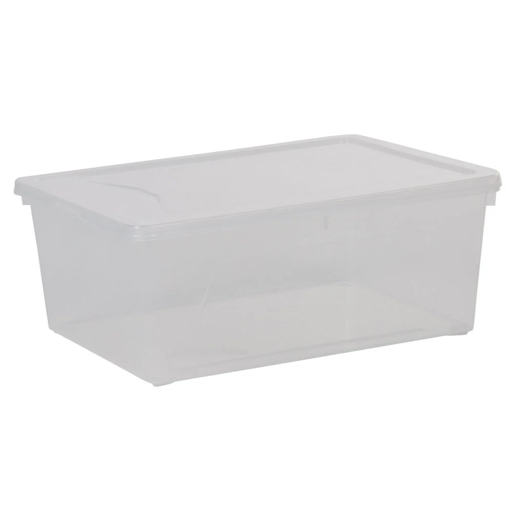Boîte de rangement transparente 10 L