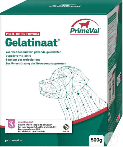 PrimeVal Gelatinate Pour Les Articulations Des Chiens 500g