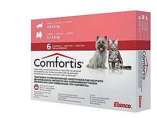 Comfortis Kauwtabletten Hond Kat | 11919