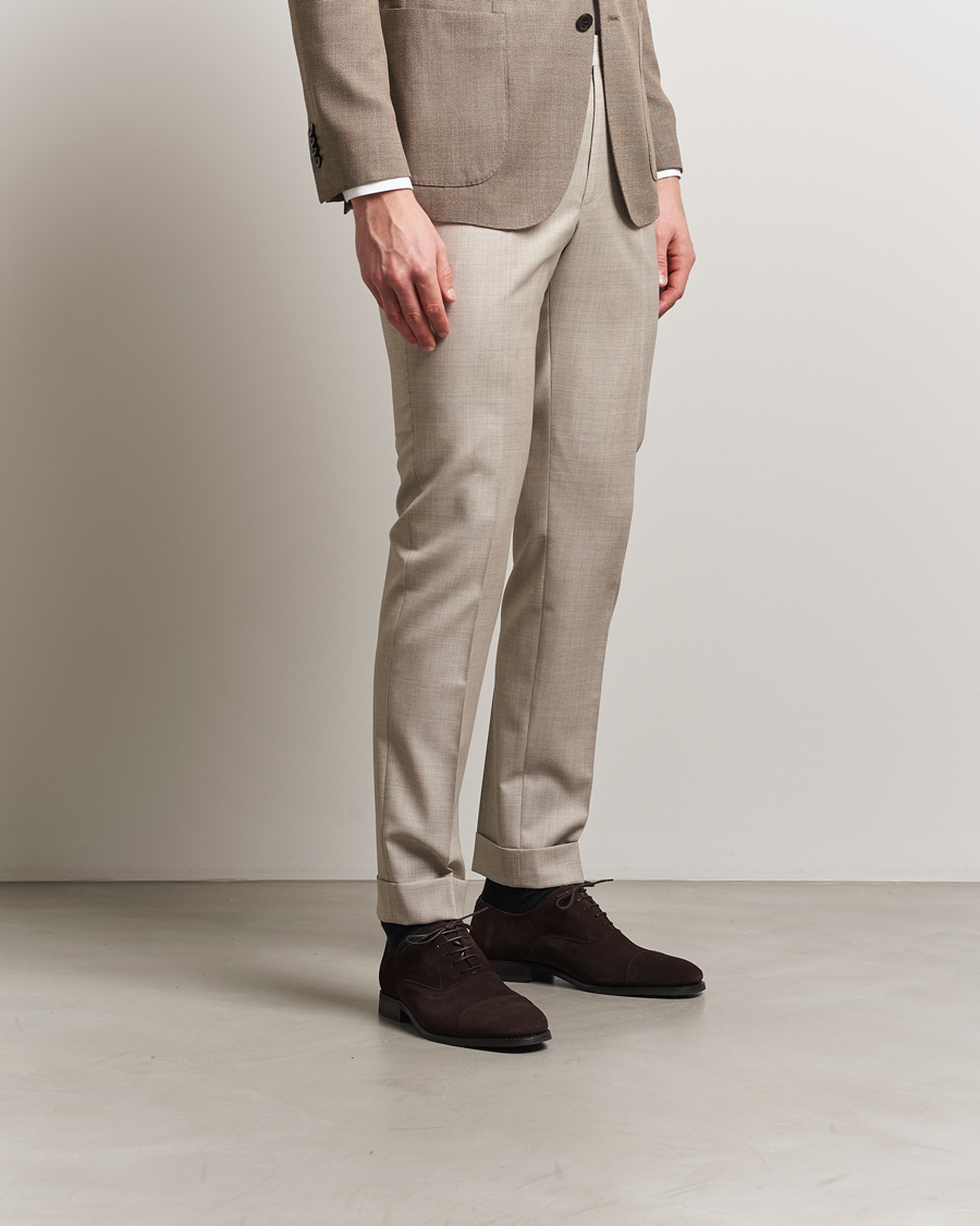 Myrqvist Äppelviken Oxford Dark Brown Suede