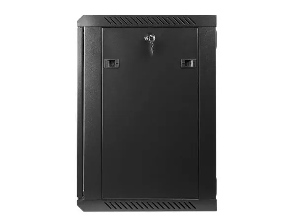 Lanberg - Rack kabinet - vægmonterbar - sort, RAL 9004 - 12U - 19