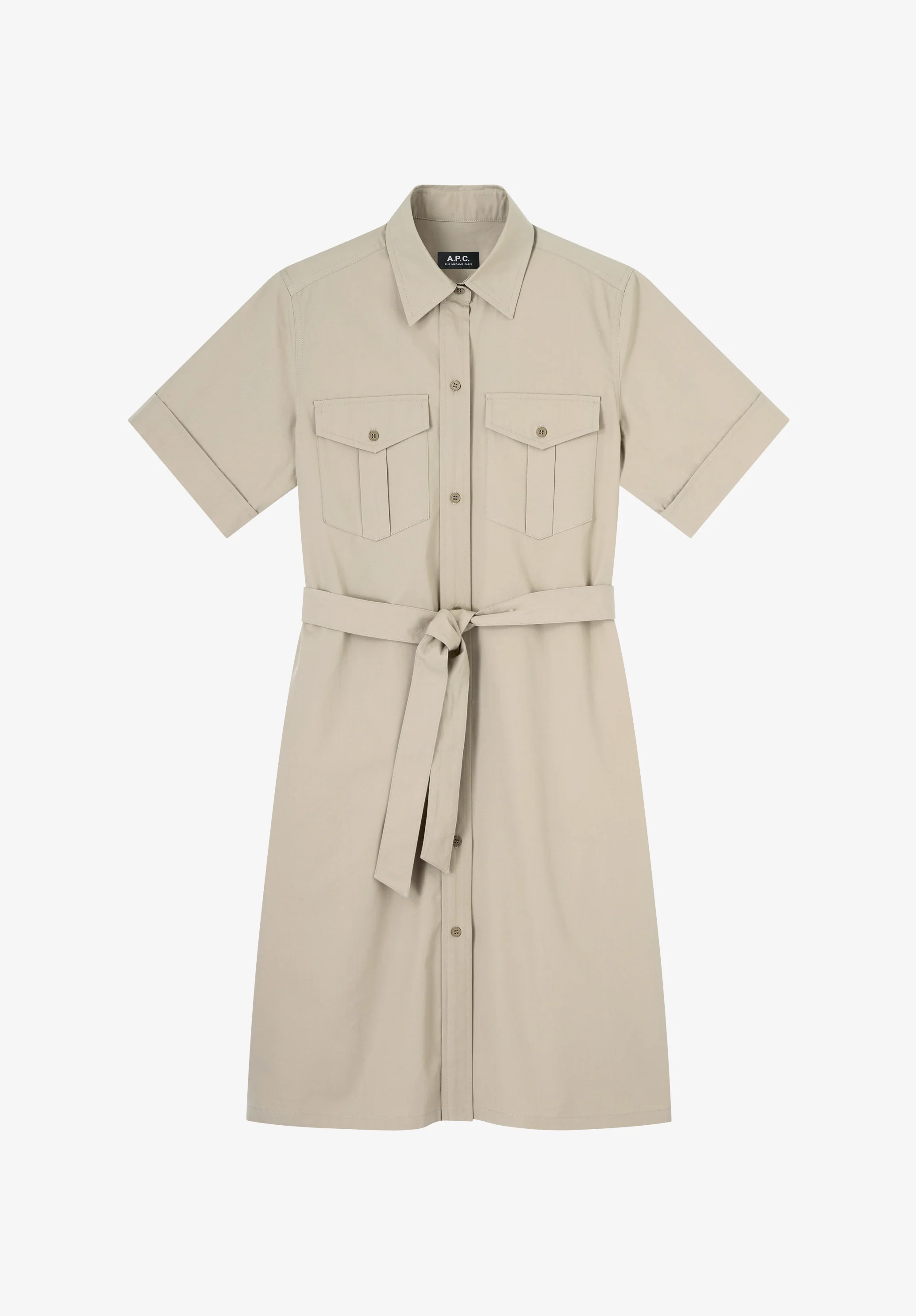 Robe Evy - Vert sauge