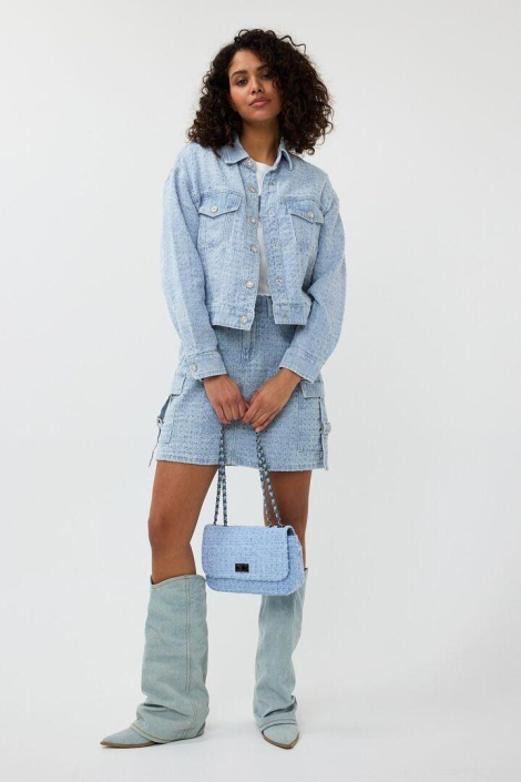 EsQualo blauwe dames jas