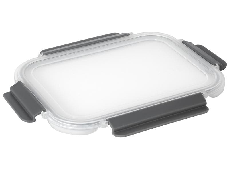 Kuhn Rikon Vorratsdose 1.52 l, Grau/Transparent Frischhaltebehälter aus Glas