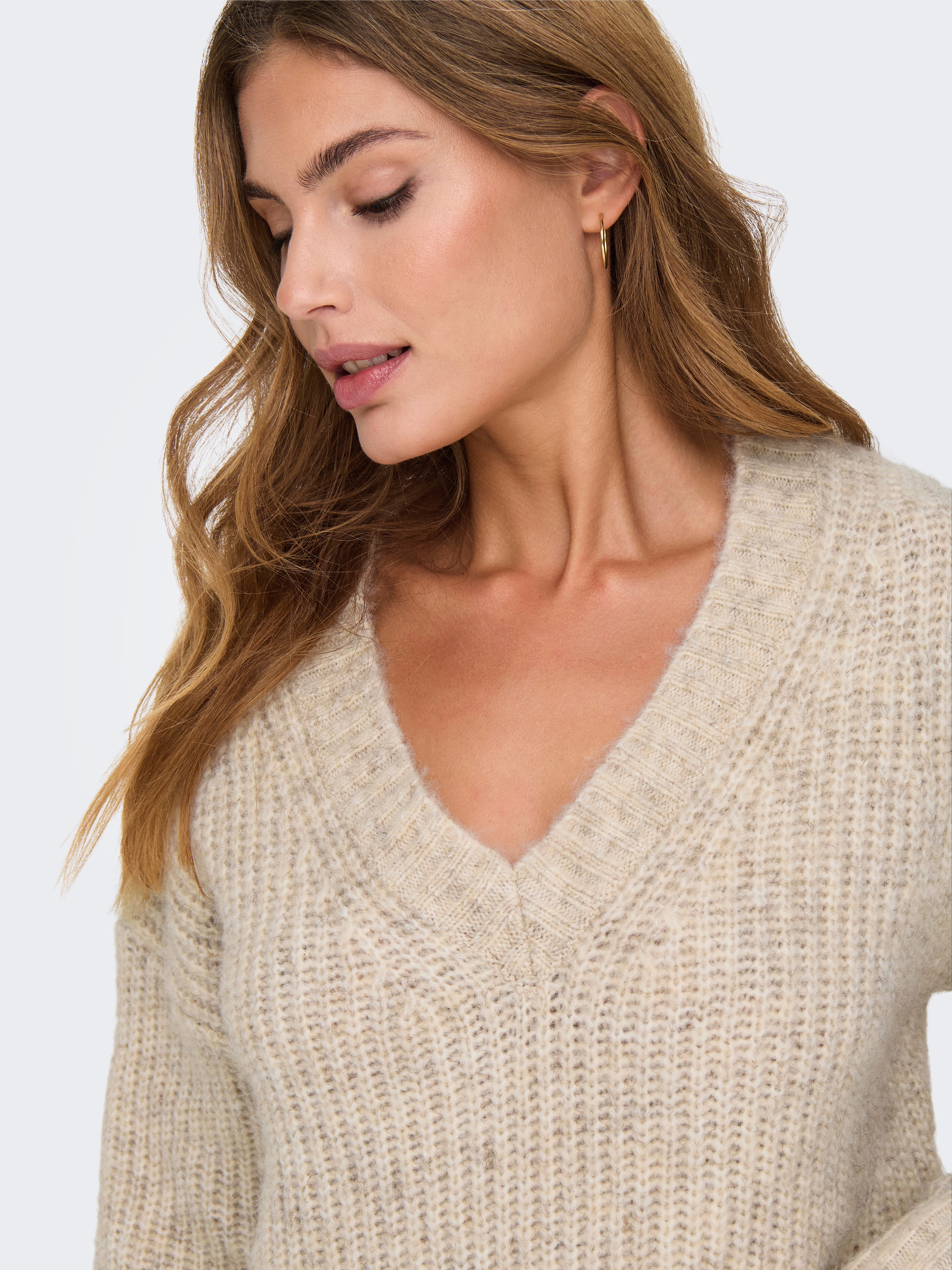 ONLIDA Strickpullover Birch