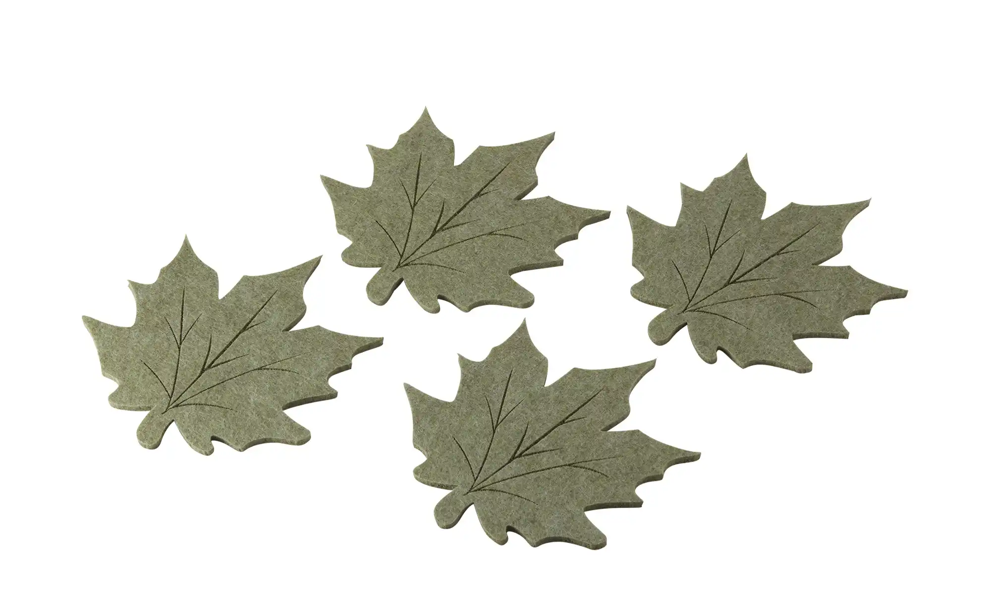 HOME STORY Untersetzer Blatt, 4er Set