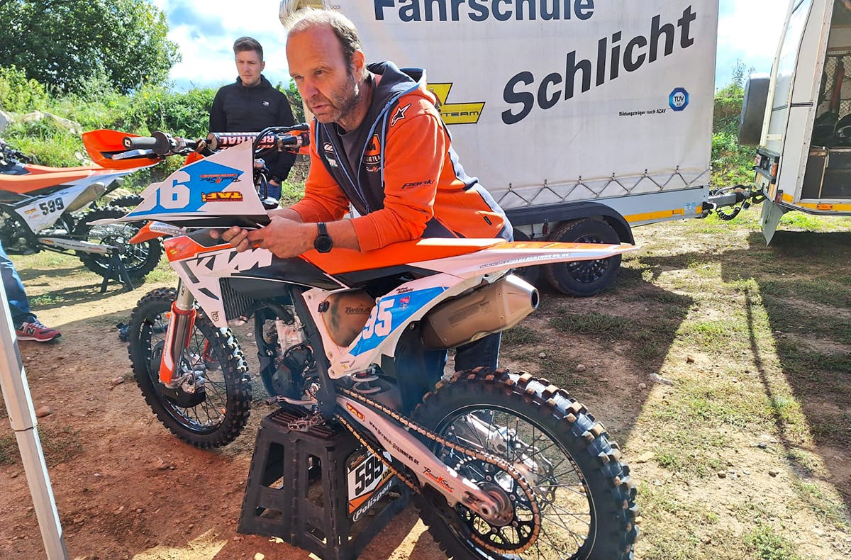 Offroad Motorrad Schnupperkurs Roth