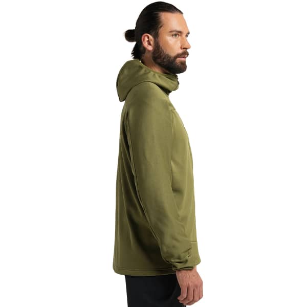 Veste polaire ski rando HAGLÖFS FROST MID HOOD M OLIVE GREEN