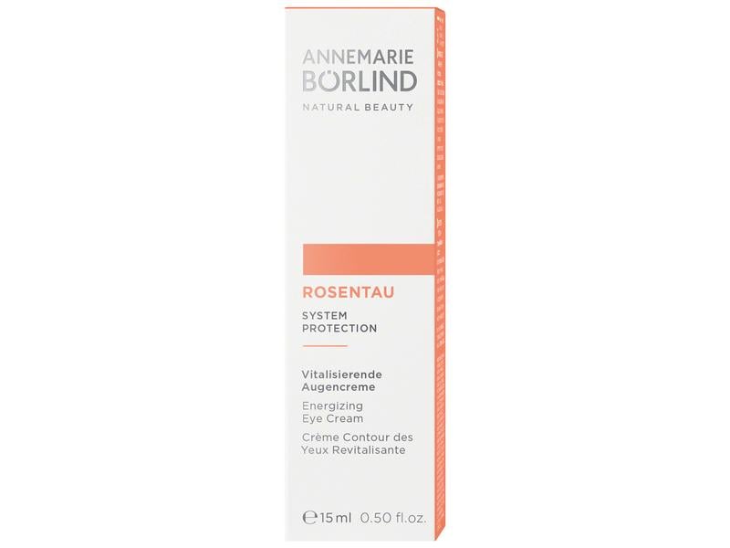 Annemarie Börlind Augencrème Rosentau 15 ml Vitalisierende und natürliche Augenpflege zur Glättung der Augenpartie