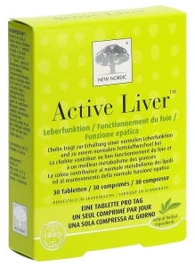 NEW NORDIC Active Liver Tabletten, 30 Stück