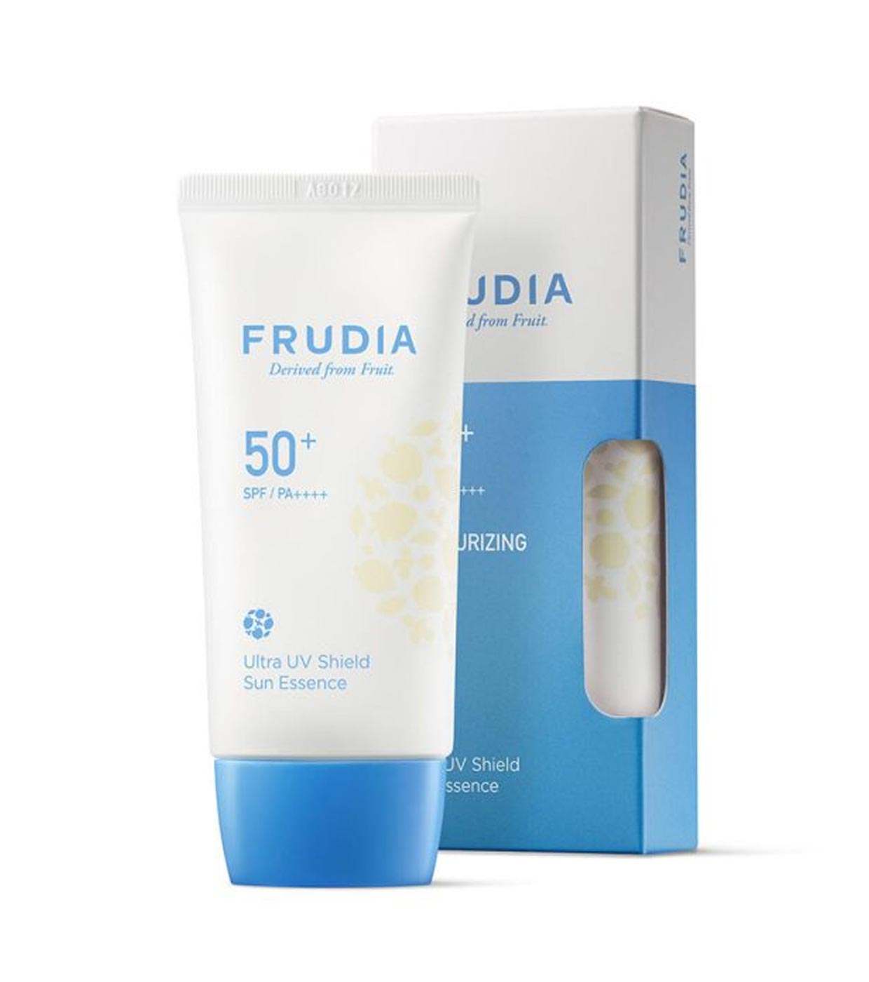Frudia - Protetor solar facial hidratante SPF50+ Ultra UV Shield Sun Essence