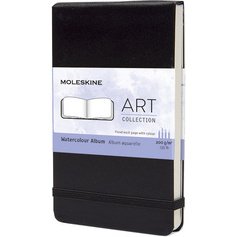 MOLESKINE Album aquarelle, XL, 200g/m2, noir