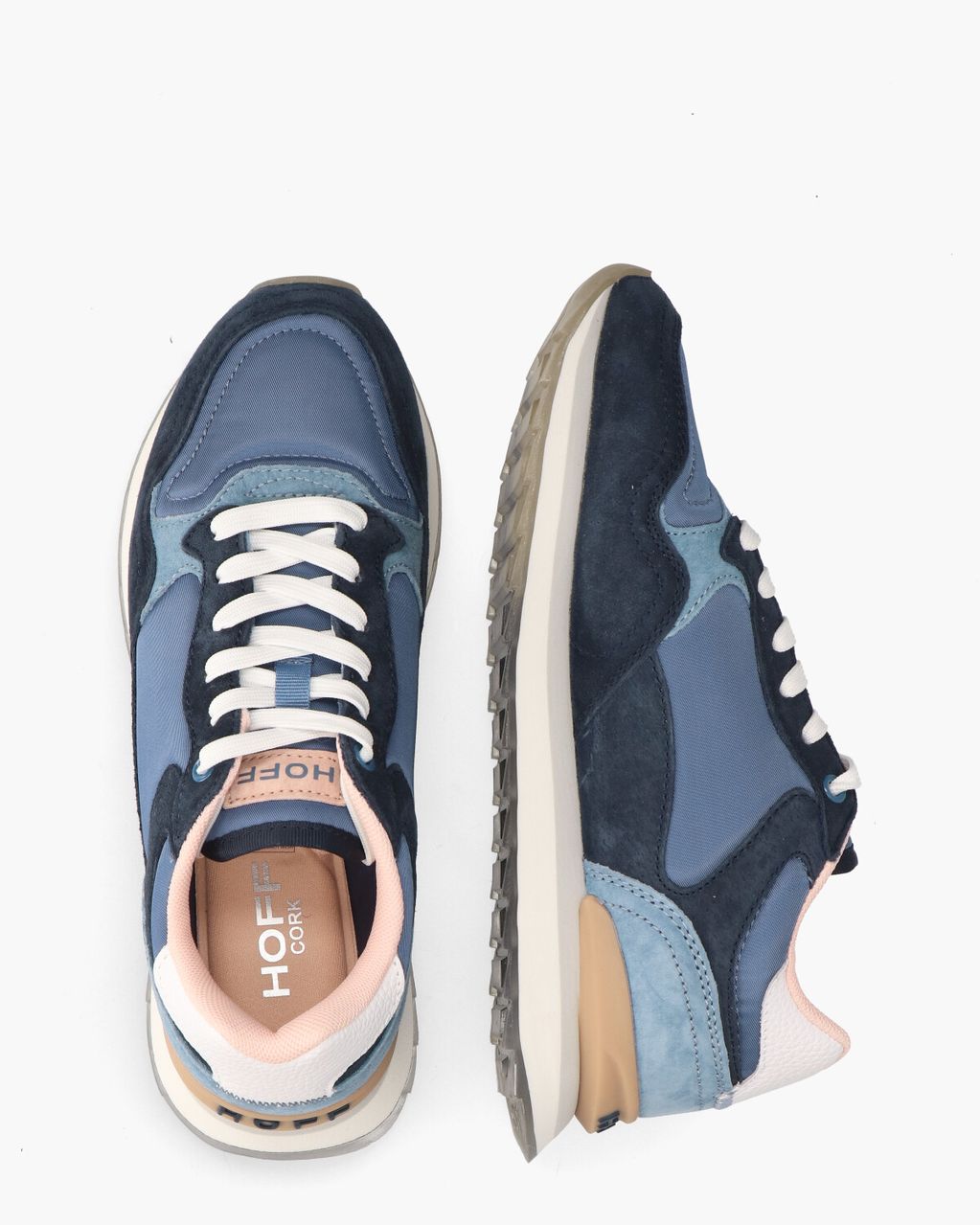 Hoff Cork Blauw Damessneakers