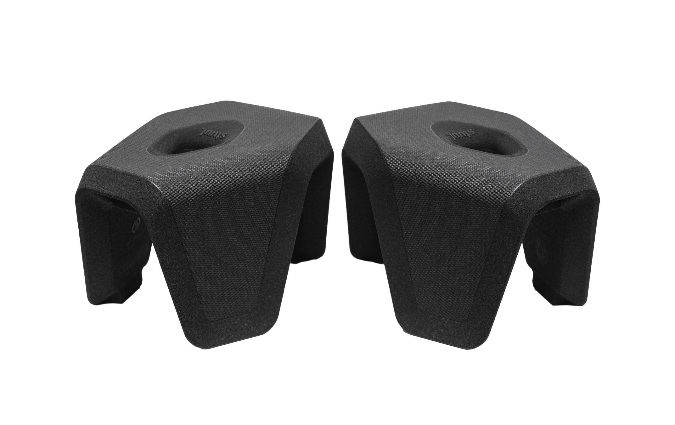 Toilettenhocker CharcoalInnovativer, zweiteiliger Design Toiletten-Hocker Made in Germany