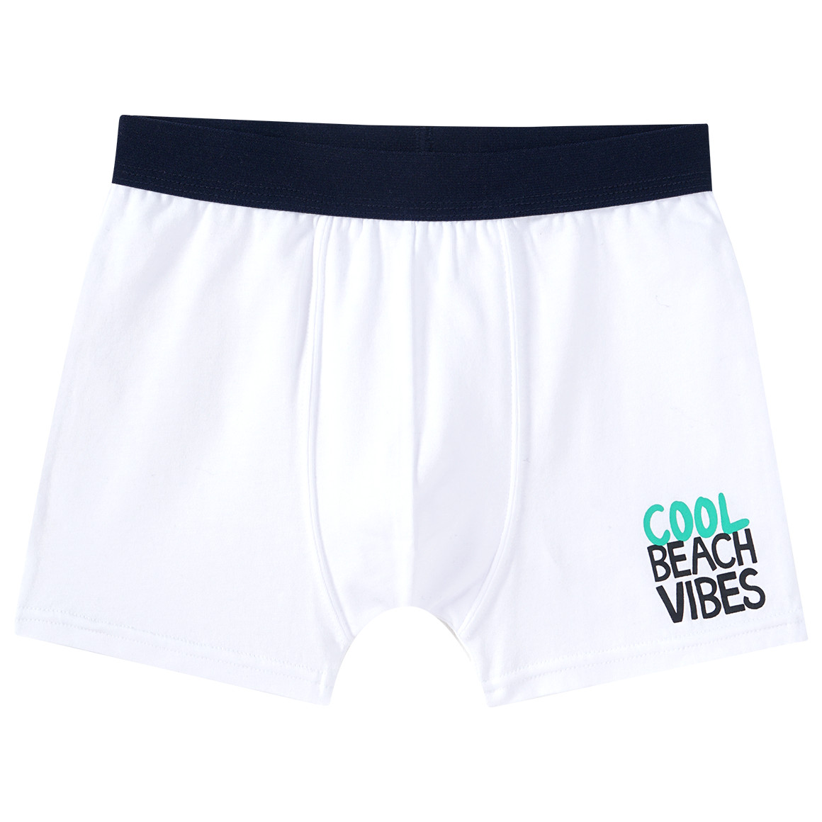 Famy 3 Jungen Boxer in verschiedenen Dessins hellblau / blau / weiss