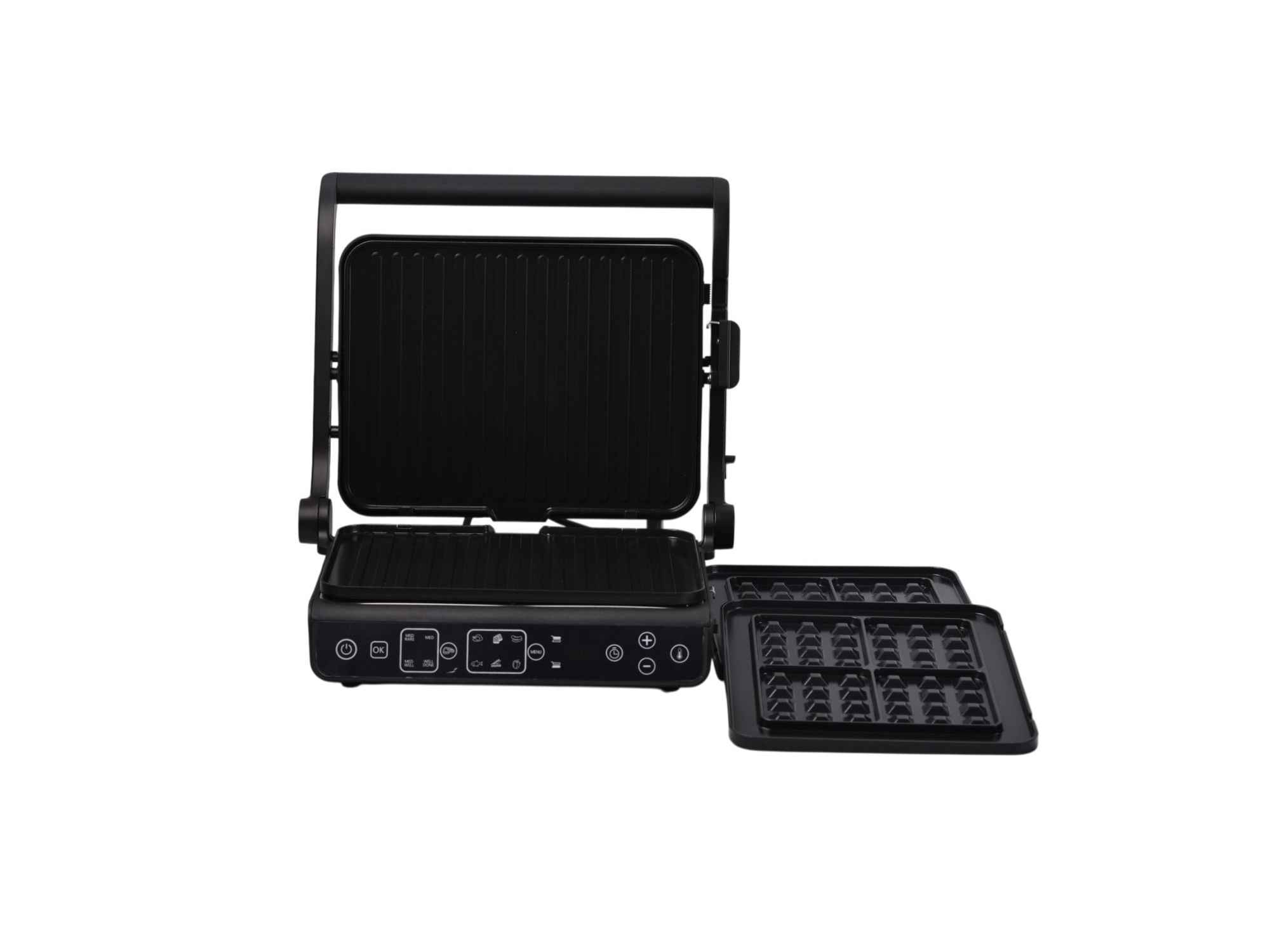 GRELHADOR 2 EM 1 QILIVE Q.5267 GRILL   WAFFLE