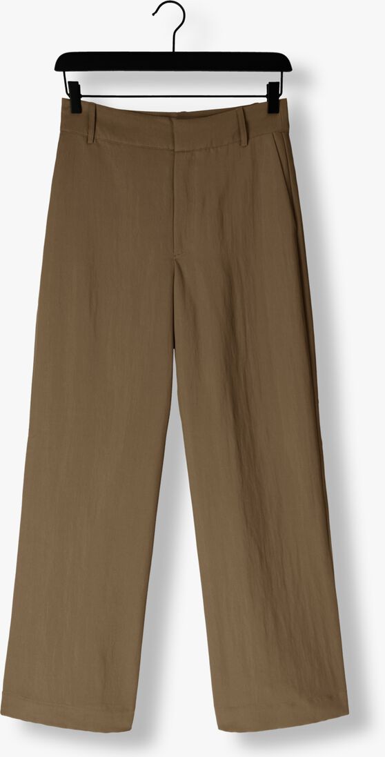 MY ESSENTIAL WARDROBE olijf my essential wardrobe wijde broek emmymw wide pant