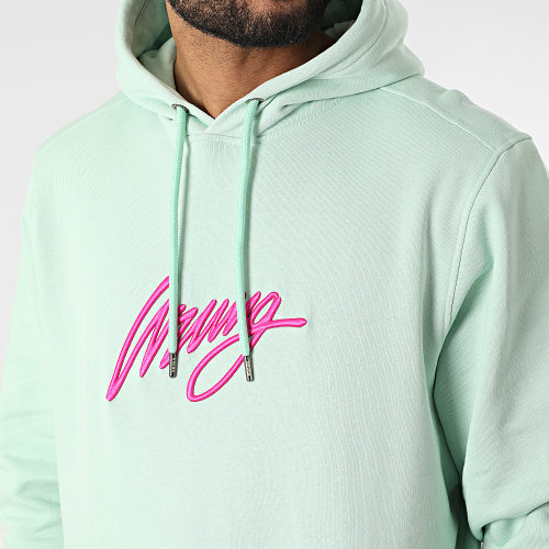 Sweat Capuche 3D 22 Sign Vert Clair