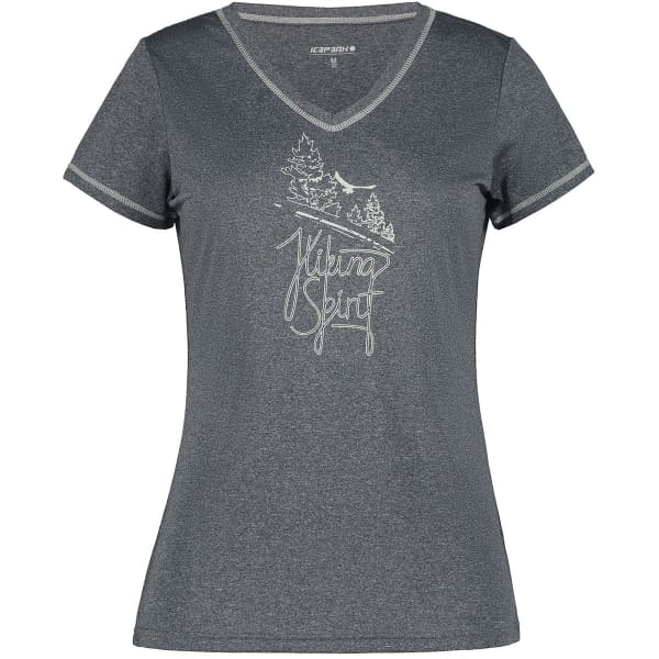 T-shirt randonnée ICEPEAK BURNHAM T-SHIRT W BLEU FONCE