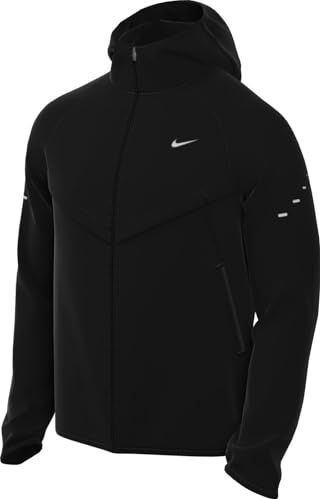 Nike - Stride Repel UV - Hardloopjack - Grijs - Nylon - Waterafstotend