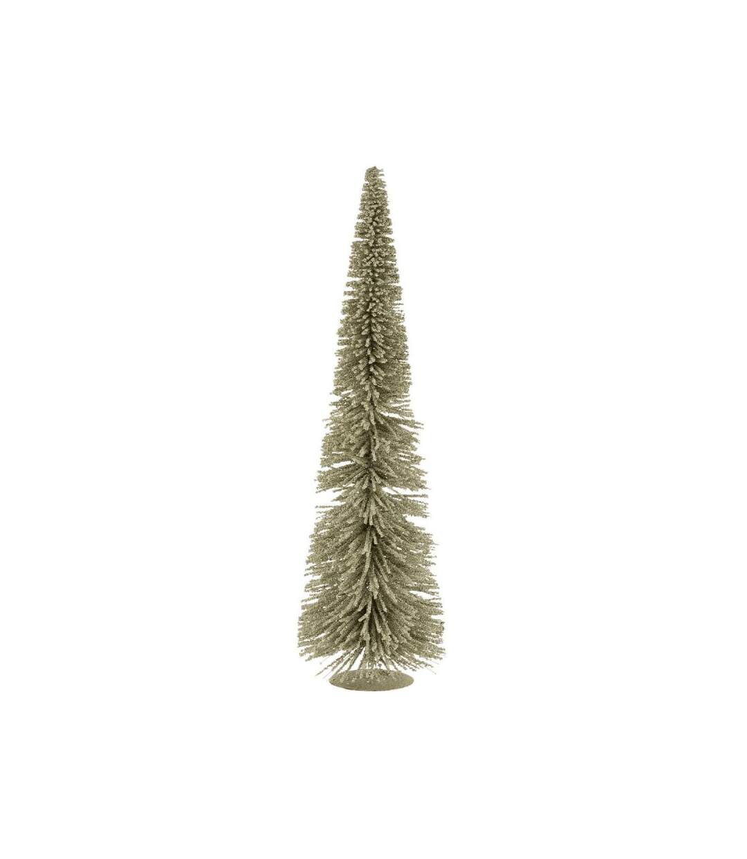 Paris Prix - Arbre Décoratif Paillettes noël 101cm Vert Clair