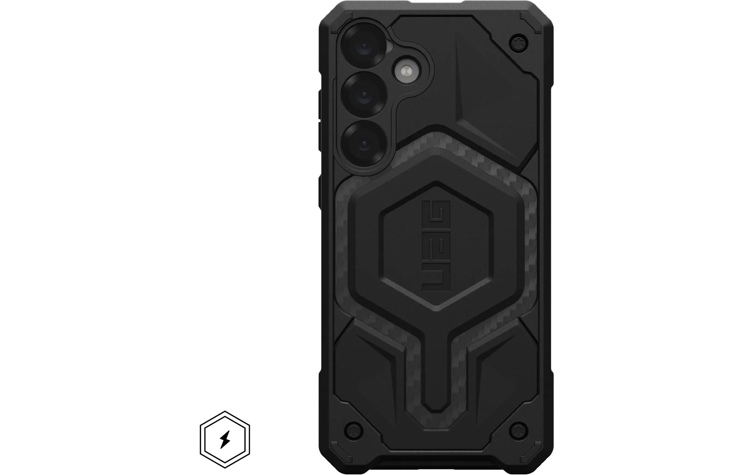 Back Cover Monarch Pro Galaxy S25+ Carbon FiberSchutzhülle für das Samsung Galaxy S25+