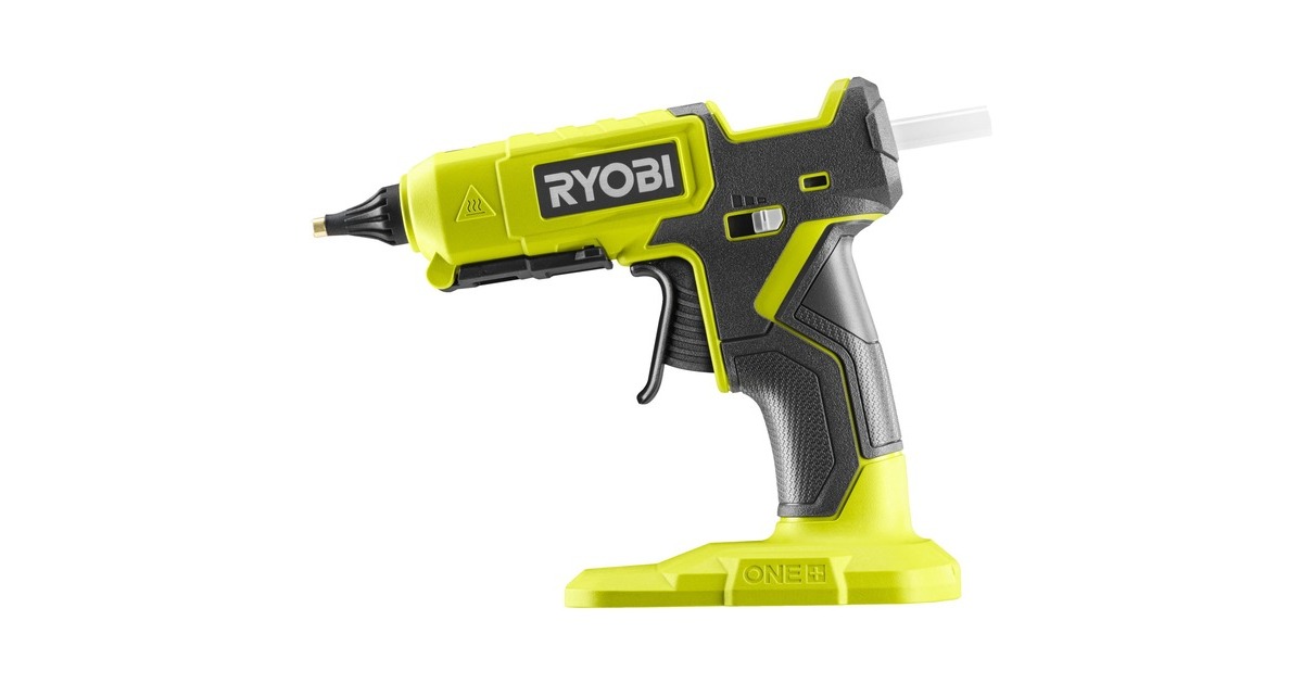 RyobiONE+ 18V Accu 2 temperaturen Lijmpistool RGL18-0  (Groen/zwart, Accu en lader niet inbegrepen)