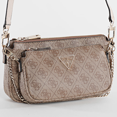 Lot Sac A Main Et Pochette Femme Mini Noelle HWBG78 Marron