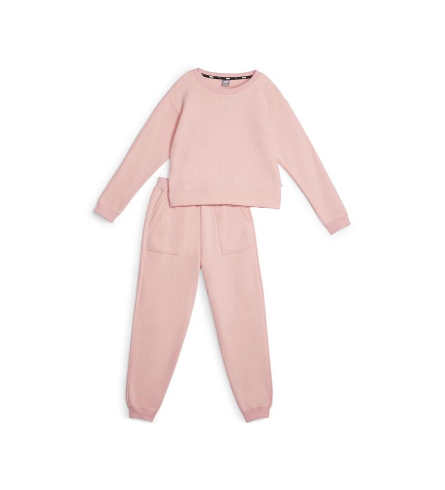 Roupa de descanso Puma Chndal rosa