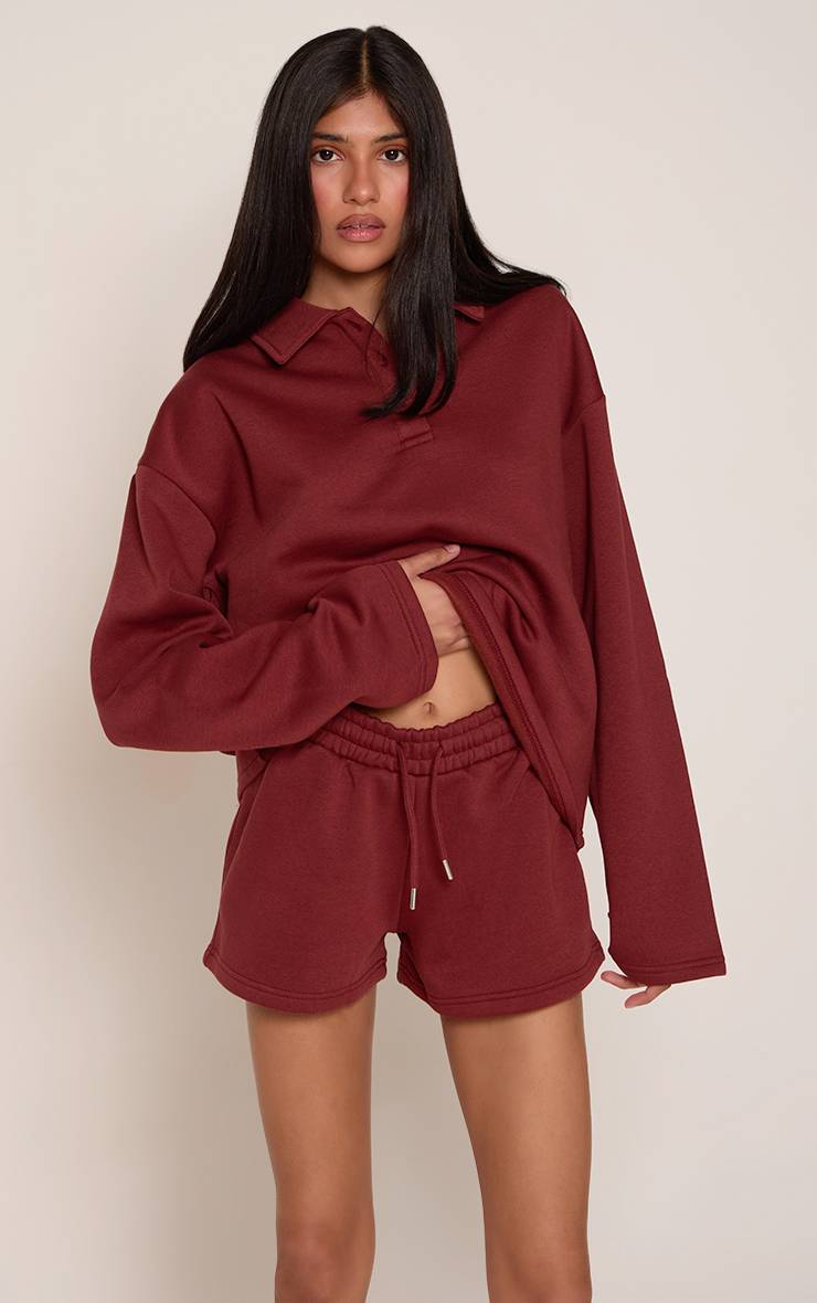 Marron Short De Jogging Léger