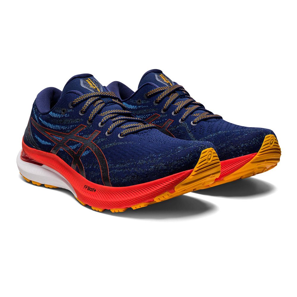 Asics GEL-KAYANO 29 - Chaussures running Homme deep ocean/cherry tomato