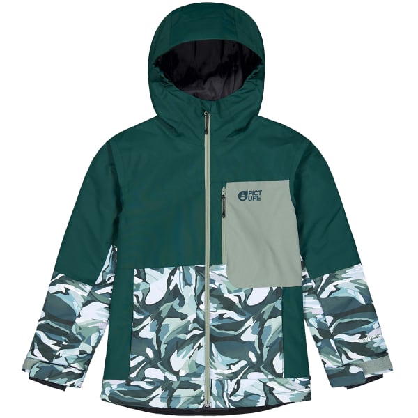 Veste snowboard PICTURE DAUMY JKT JR PINE PEPPUP PRINT LAUREL WREATH