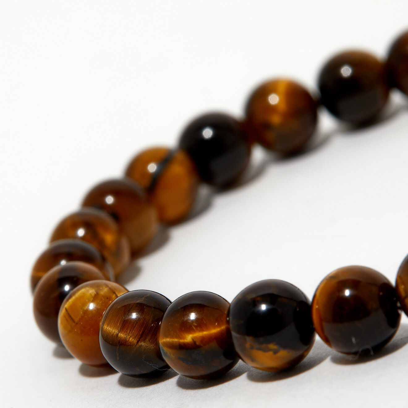 Jacobson Bracelet Brieg en Acier & Oeil de tigre