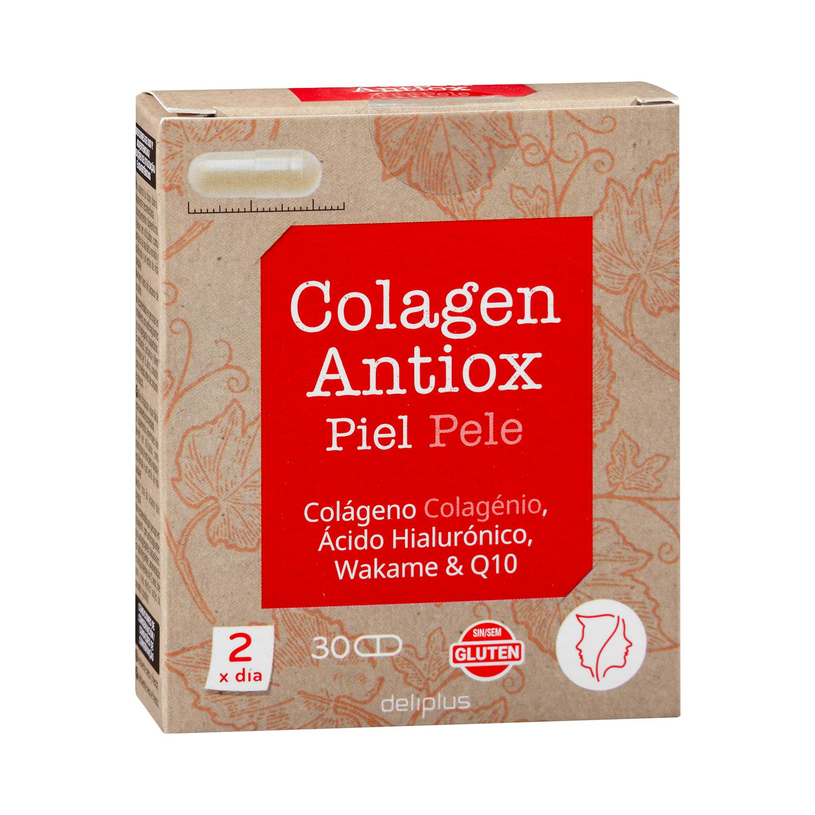 Capsules de collagène cutané Deliplus Antiox