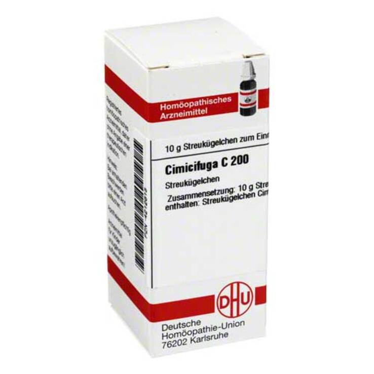 DHU Cimicifuga C 200 Globuli, 10 g