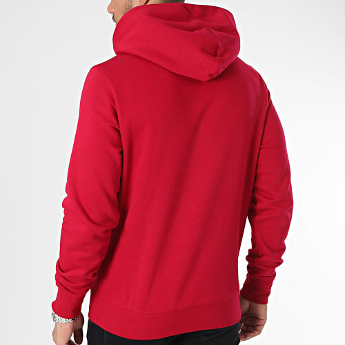 Sweat Capuche Flag Logo 4266 Fuchsia