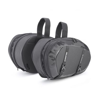 Sacoches cavalières Kappa DR05 (2 x 20 LITRES) Universel - Noir