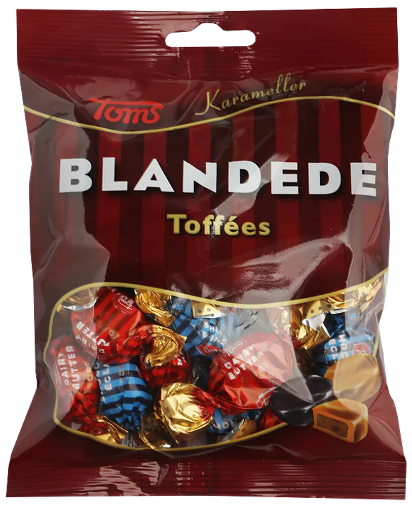Toms Blandede Toffees 160 g