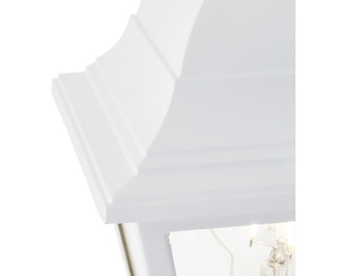 Buiten staande lamp, aluminium/glas, IP44, 1-lichts, HxB 1000x170 mm, Nissi wit