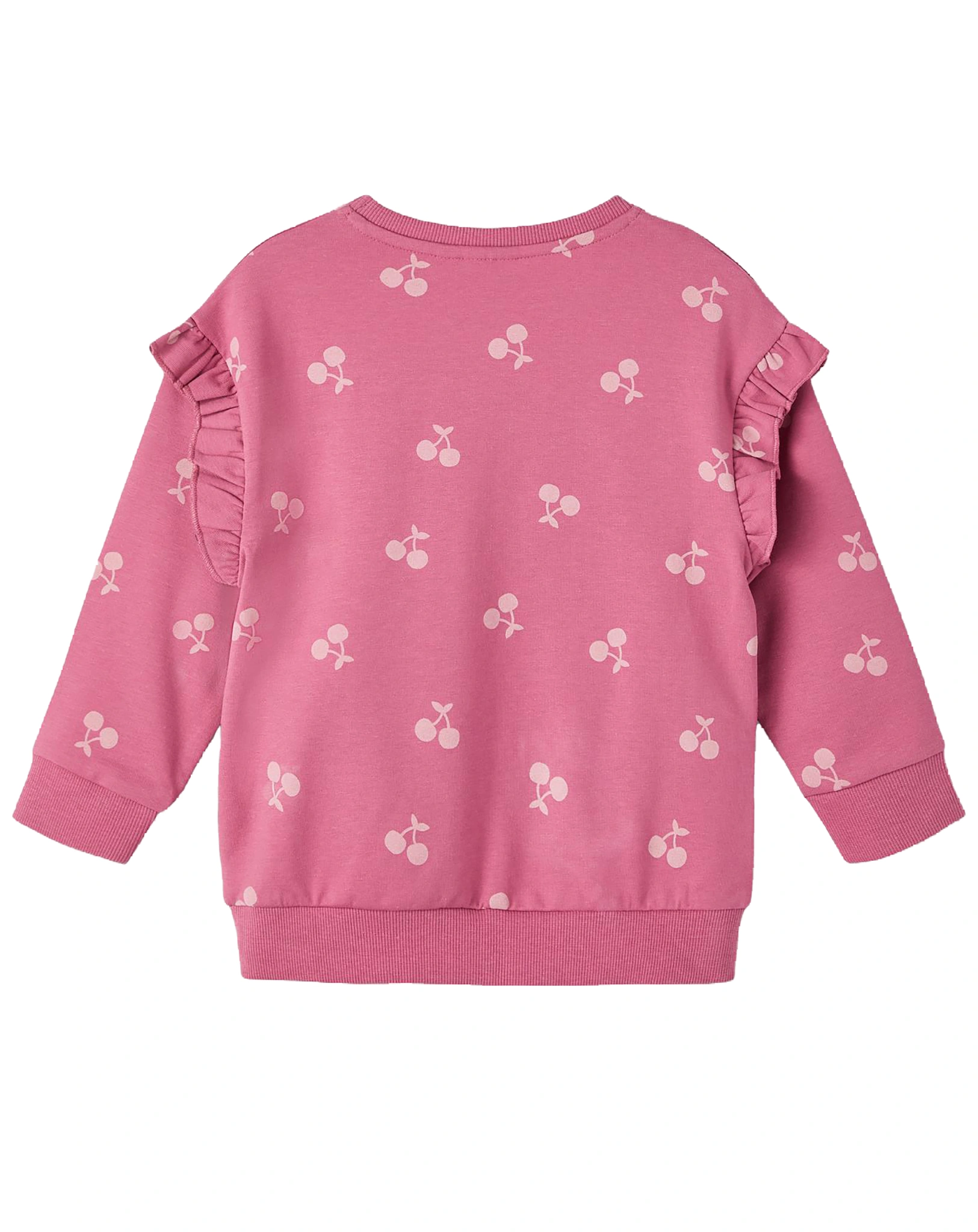 Sweatshirt NMFTRINA CEREZA in red violet
