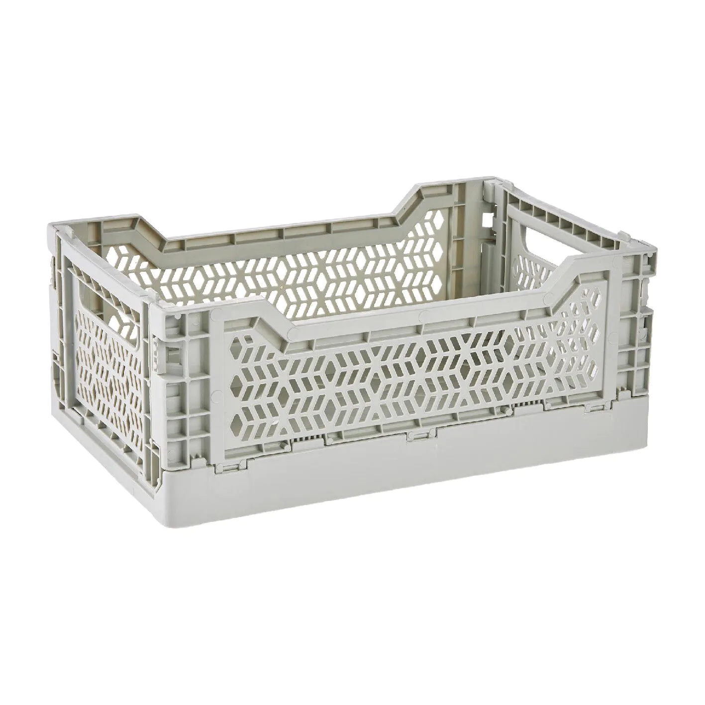 Klappbox, 27 x 17 x 11 cm, coolgray