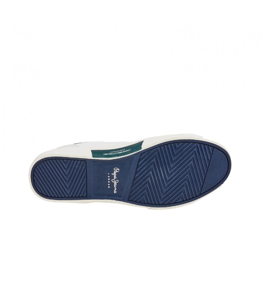 Tênis Pepe Jeans Kenton Journey M de couro branco