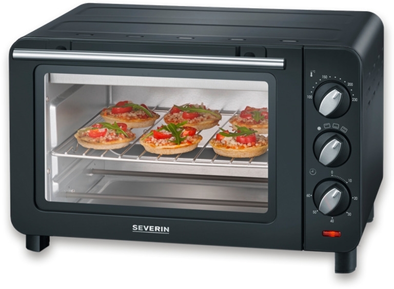 Severin TO 2042 Back- und Toastofen 1200 W schwarz