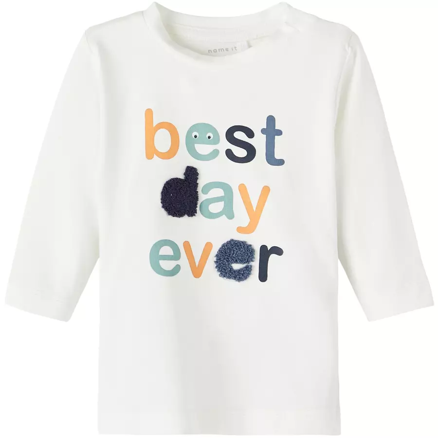name it Langarmshirt Nbmlamin White Alyssum