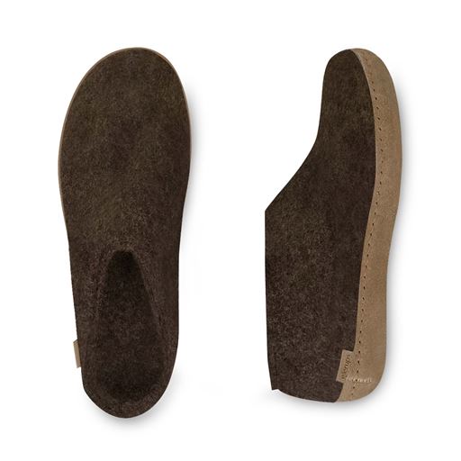 Glerups Lave Hjemmesko, Nature Brown, 41