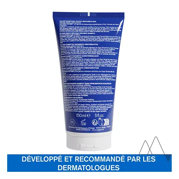 Shampoo de Tratamento Queratorredutor Uriage DS para Cabelo 150ml
