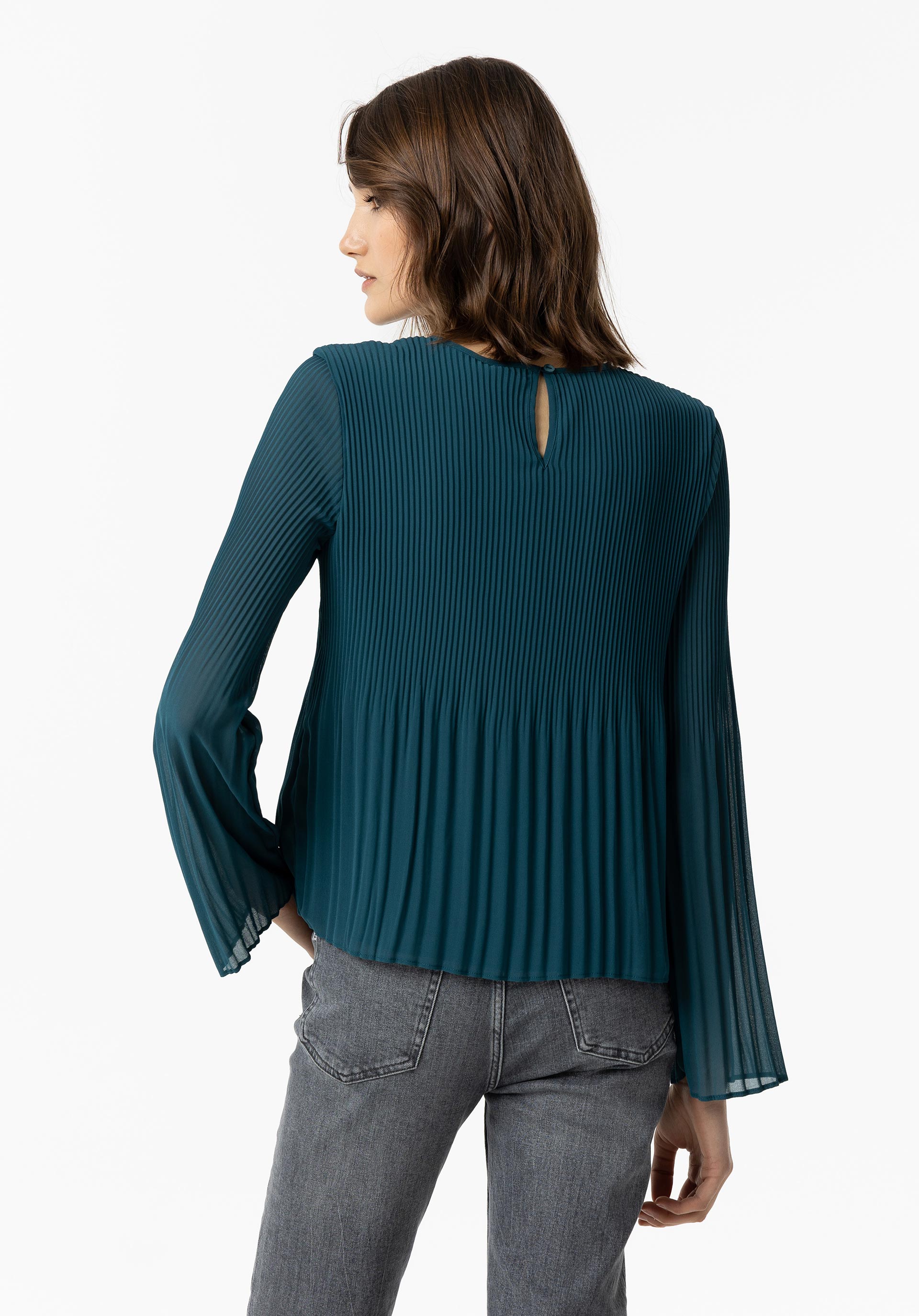 Blusa Plissada