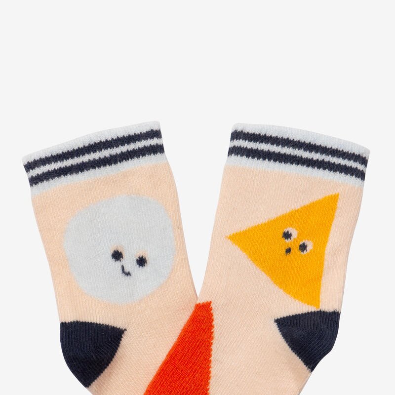 Chaussettes bébé garçon arty ludique beige Catimini Beige