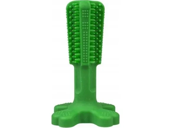 Duvo  Chew´n play børste, grøn 12x7,6 cm